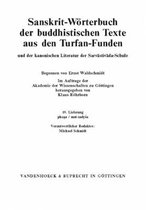 Sanskrit-WArterbuch der buddhistischen Texte aus den Turfan-Funden. Lieferung 19