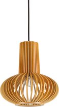 Ideal Lux Citrus - Hanglamp Modern - Bruin - H:134cm   - E27 - Voor Binnen - Hout - Hanglampen -  Woonkamer -  Slaapkamer - Eetkamer