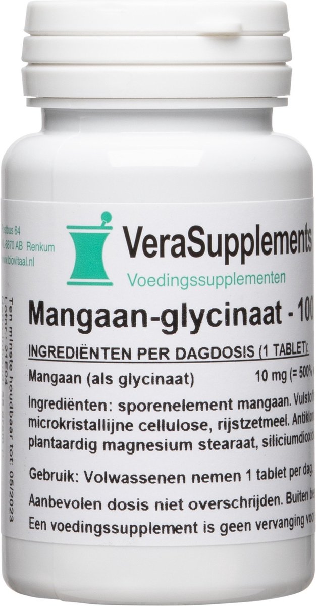 Goedkoopste Biovitaal Mangaan Glycinaat