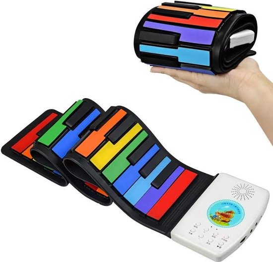 Opvouwbaar Keyboard voor Beginners 49 Toetsen Digitale Piano Elektrische