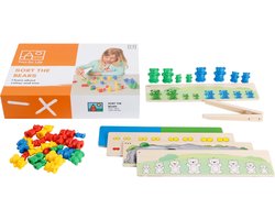 Toys for Life Beren sorteerspel - Kleur en grootte - Educatief speelgoed