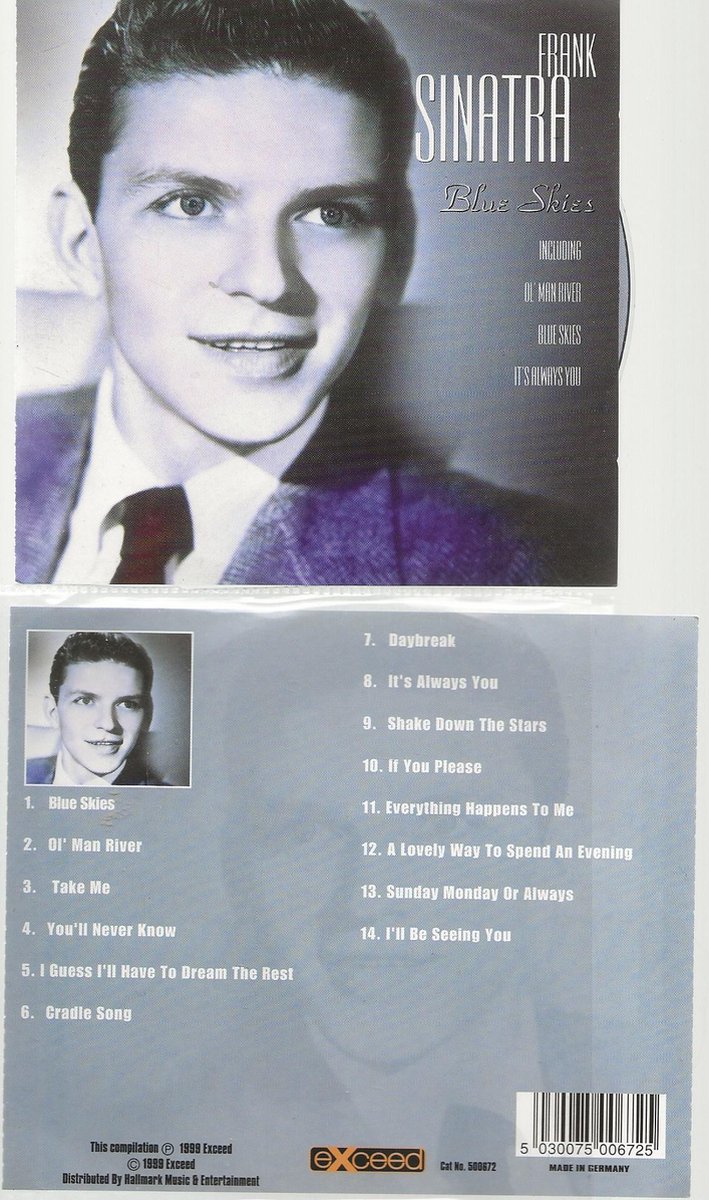 FRANK SINATRA - BLUE SKIES