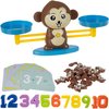Afbeelding van het spelletje Ariko Montessori Reken Balans Spel Aap  - Leren Rekenen - Interactief Speelgoed - Telraam - Reken weegschaal - Educatief