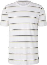 TOM TAILOR striped t-shirt Heren T-shirt - Maat XL