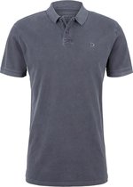 TOM TAILOR garment dyed polo Heren Poloshirt - Maat L