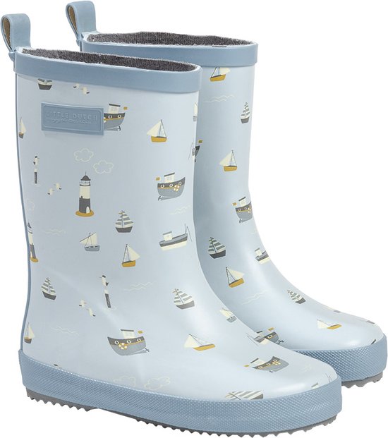 Bottes de pluie Little Dutch - Sailors Bay - bottes de pluie pour enfants -  bleu -... | bol.com