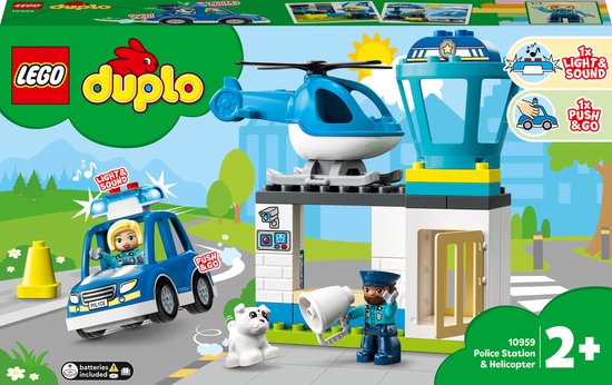 LEGO DUPLO Politiebureau & Helikopter - 10959 | bol.com