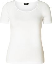 YEST Ishani Essential Jersey Shirt - White - maat 46