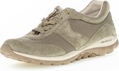 Gabor rollingsoft sensitive 86.966.34 - dames rollende wandelsneaker - groen - maat 42.5 (EU) 8.5 (UK)