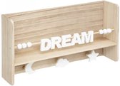 kapstok dream , 3 haken. Hout 45x10x25cm