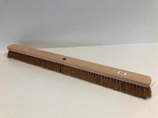 Zaalveger Kokos 100 cm - Zonder steel - brede zaalveger van Talen Tools — afbeelding 3