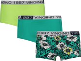 Vingino G-SO22 FLOWER 3 PACK Meisjes Onderbroek - Maat 134/140