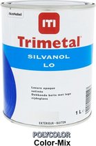 Trimetal Silvanol LO - Dekkende beits zijdemat - RAL 9001 Créme Wit - 1 L