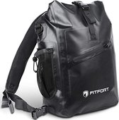 FITFORT 3-in-1 fietstas, waterdichte en reflecterende bagagedragertas, professionele rugzak achtertas voor reizen en werk, capaciteit van 20 liter