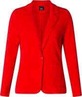 YEST Yolie Essential Blazer - Red - maat 48