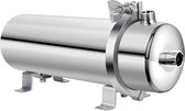 Waterfilter - 1000 Liter Inhoud - Kraanfilter - Filter - Waterfilterkan - Filters -  Drinkfilter - Roestvrij Staal - Zilver