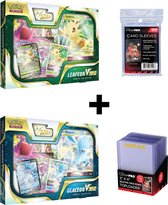 Pokemon - TCG - LEAFEON + GLACEON VSTARS - Special Collection Box + Ultra Pro Toplaoders