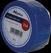 Nitto CT090402 Zelfklevende tape - PVC TAPE Blauw 25MMX10M
