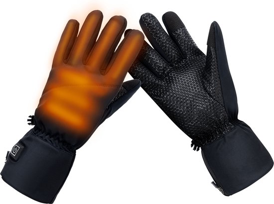 Livista Winter - Verwarmde fleece handschoenen - Maat M/L - Heated Gloves - Geschikt voor AA batterijen - Elektrisch Oplaadbaar - Verschillende temperaturen - Anti-slip - Geschikt voor touchscreen - Waterafstotend