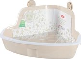 Zolux Hoektoilet Knaagdier Beige