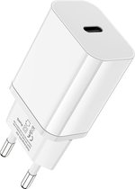 Thuislader met Quick Charge 3.0 - Snellader USB C - 20W USB-C Adapter - Wit