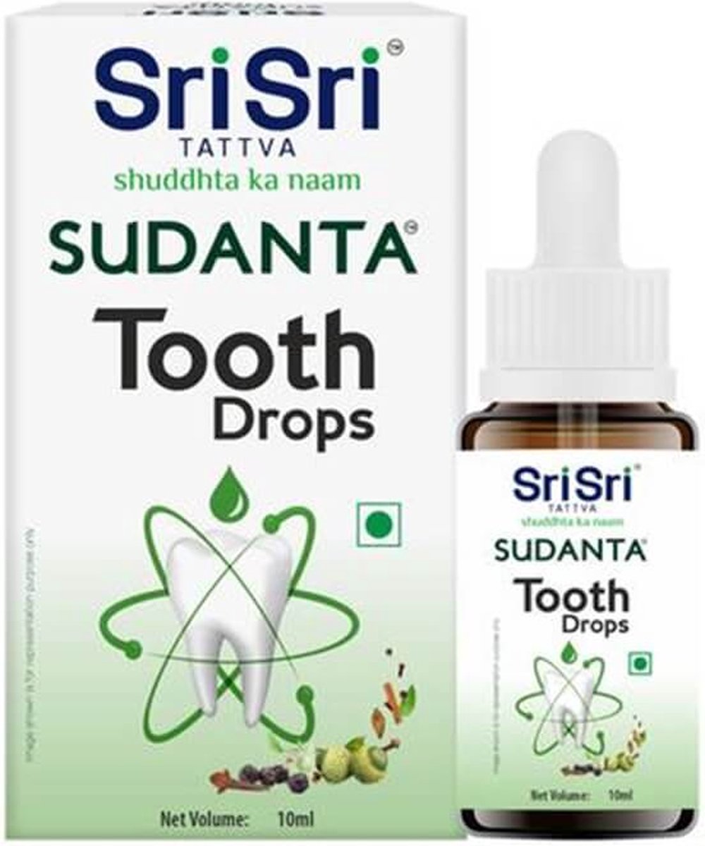Tanddruppels Sudanta, ayurvedisch, Sri Sri Sattva, 10 ml