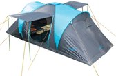 Skandika Hammerfest 4 Sleeper Protect Tent – Tenten – Koepeltent - Campingtent – Sleeper technology - Ingenaaide tentvloer - Voor 4 personen - Muggengaas – 2 slaapcabines – 220x500