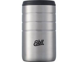 Esbit Majoris Thermosbeker - 280ml - Mat Zilver - Drink Deksel - RVS