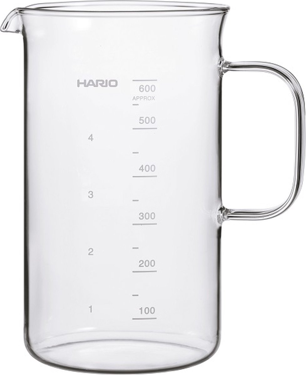Hario Japan - Beaker Server Heat Proof Glass - 600ml - BV-600