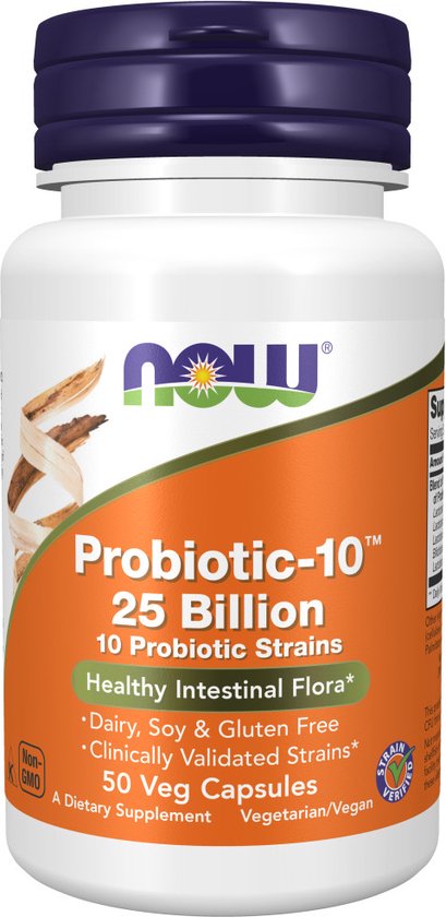 Probiotic-10, 25 Billion-50 veggie caps
