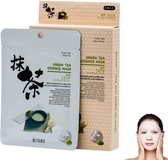 Mitomo Green Tea Matcha Tissue Masker - Gezichtsmasker - Sheet Masker - Gezichtsverzorging Dames