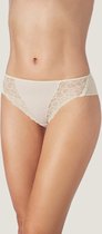 Slip met kant en normale taille - Antibacterieel - Ecologisch - Absorberend - Sojagaren - Cavakleur - Maat M