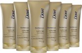 Dove DermaSpa Zelfbruiner Bodylotion - Summer Revived Dark - 6 x 200 ml – Voordeelverpakking