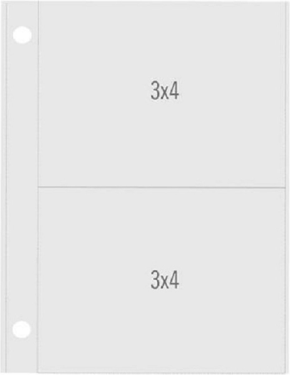 Simple Stories SN@P! Pocket Page Refills Vertical 3x4/3x4 Inch (4086)