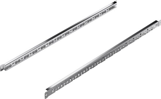 Patchkast Rittal Key Rittal 5302026 19 inch Patchkast-rails 1 HE | bol.com