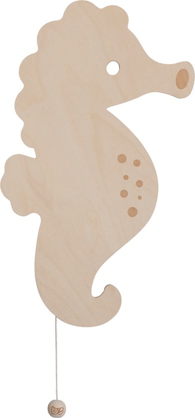 Baby's Only Houten wandlamp babykamer - Zeepaardje