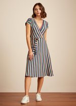 King Louie Jurk Abigail Piccolo Stripe M