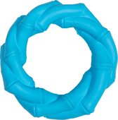 Jack and Vanilla - Hondenspeelgoed RUBBER TOYS Ring - Kleur: Lichtblauw - Ø10,5 cm