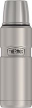 Thermos Stainless King Isoleerfles - 0,47L - Stainless Steel Mat