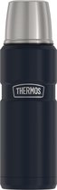 Thermos Stainless King Isoleerfles - 0,47L - Midnight Blue Mat