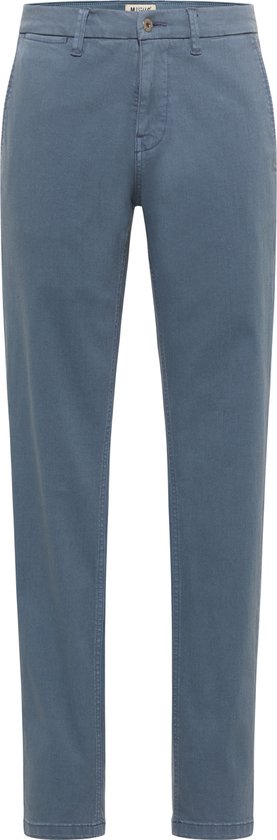 Foto: Mustang beflex chino blauw heren pantalon maat w34 l34