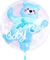 Baby ballon - Blauw - Folie ballon - Themafeest - Babyshower - Geboorte - It's a boy - Versiering - Ballonnen - Helium ballon - Geboorte Cadeau Jongen - Kraam Ballon - Babyshower v