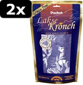 2x HENNE ZALMSNACKS POCKETS 175GR