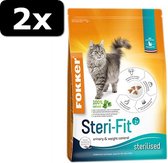 2x FOKKER CAT STERI-FIT 10KG