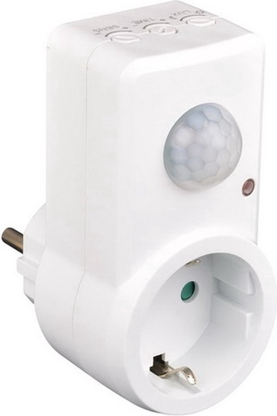 Stekker met bewegingsmelder / Stekker met infrarood sensor (niet voor BE) |  bol.com