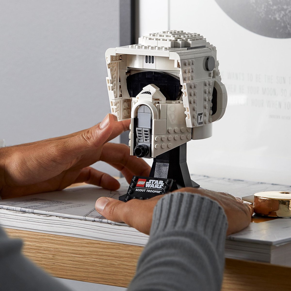 LEGO Star Wars™ Scout Trooper™ helm 75305 — afbeelding 4