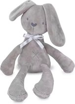 BBSKY Konijn Trixie Knuffel 34cm - Donkergrijs - Baby Knuffel