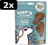 2x LILY DOG MIGHTY DUCK JERKY 70GR