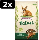 2x NATURE CUNI KONIJN 2,3KG