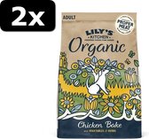 2x LILY DOG ORGANIC CHICKEN 7KG